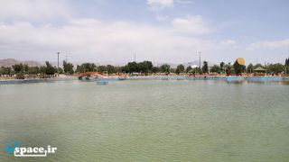 دریاچه مصنوعی جنب مجموعه اقامتی شهر - سمنان